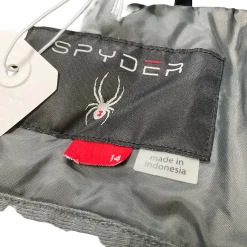 Used Spyder Outerwear Heavy Jacket M Black LG