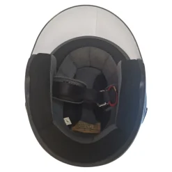 Used STANDARD W VISOR Adult Helmet Black LG
