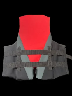 Used Stearns JET SKI NEOPRENE VEST A-XLG Adult PFD Red And Black XL