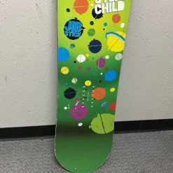 Used STEP CHILD JIB STICK Boys Snowboard Only Green 148 cm