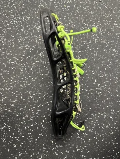 Used String King MARK 2A STRUNG Mens Lacrosse Head Black