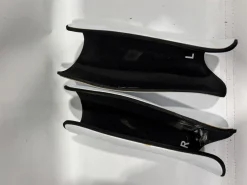 Used STX 400 FH Shin Guards White 13"
