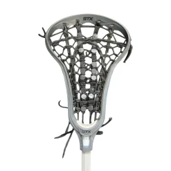 Used STX 7075 STICK/EXULT HEAD LACROSSE STICK Wmn Atk/Mid Complete Stick Grey
