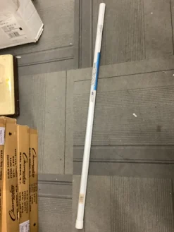 Used STX AL6000 Mens Goalie LAX Shaft White