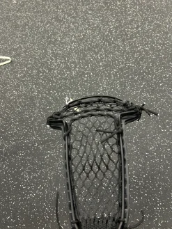 Used STX AXXIS STRUNG Womens Lacrosse Head Black