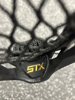 Used STX AXXIS STRUNG Womens Lacrosse Head Black