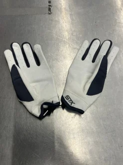 Used STX BREEZE GLOVE Lacrosse Gloves Womens Grey SM