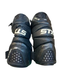 Used STX CELL III Lacrosse Arm Pads/Guards Black XL