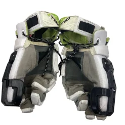 Used STX CELL V Lacrosse Gloves Mens White LG