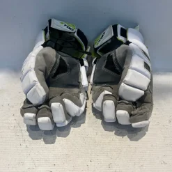 Used STX CELL VI Lacrosse Gloves Mens White LG