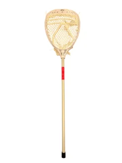 Used STX COMPLETE GOALIE FIDDLE STICK Junior Goalie Stick White