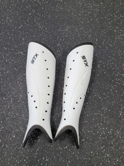 Used STX FH SHINGUARDS FH Shin Guards White 16"