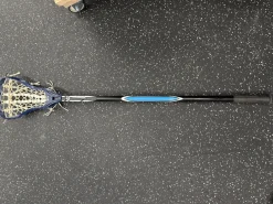Used STX FORTRESS W/DEBEER 325 Wmn Atk/Mid Complete Stick Navy Blue