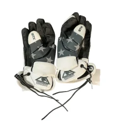 Used STX JR MD STX STALLION 75 Lacrosse Gloves Junior White MD