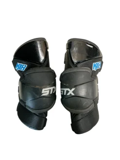 Used STX K18 Lacrosse Arm Pads/Guards Black SM