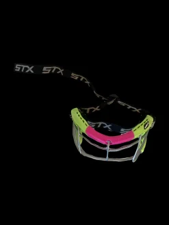 Used STX ROOKIE S Lacrosse Facial Protect Green Junior