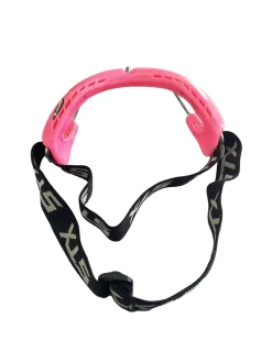 Used STX ROOKIE-S GOGGLES Lacrosse Facial Protect Pink MD