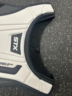 Used STX SHIELD 600 LAX Goalie Chest M White XL