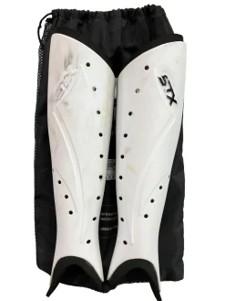 Used STX SHIN GUARDS 14" Field Hockey Protective Gear