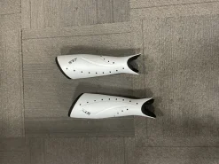 Used STX SHIN GUARDS FH Shin Guards White 14"