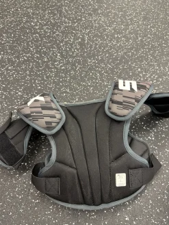 Used STX STALLIION 75 Lacrosse Shoulder Pads Black XS
