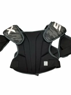 Used STX STALLION 75 Lacrosse Shoulder Pads Black LG