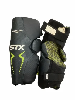 Used STX STALLION 200 Lacrosse Arm Pads/Guards Black SM