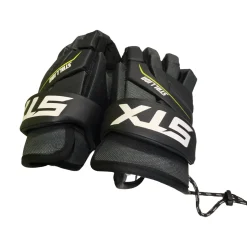 Used STX STALLION 200 Lacrosse Gloves Junior Black MD