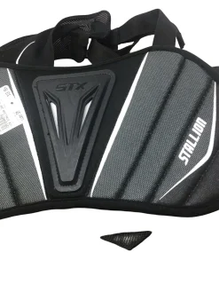 Used STX STALLION 200 Lacrosse Rib Pads Black SM