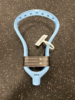 Used STX STALLION 1K HEAD NEW Mens Lacrosse Head Carolina Blue