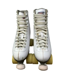 Used Sure Grip QUAD SKATES Senior Roller Quad Skates White Senior 8