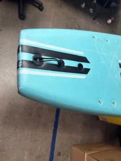 Used Surface Soft Surfboard 8' - Missing Side Fins
