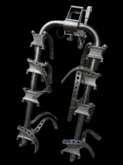 Used Swagman 4-BIKE TRAILER HITCH BIKE RACK Rear Mount Carrier Black
