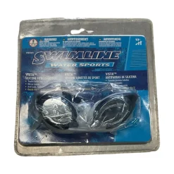 Used Swimline Swim Goggles Royal Blue