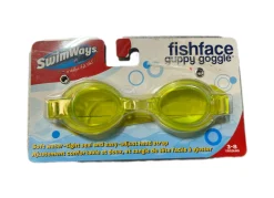 Used Swimways Swim Goggles Yellow
