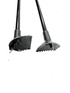 Used Swix NORDIC ALU Womens XC Ski Poles Black 135 cm / 54 in