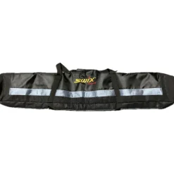 Used Swix RACING DH Ski Travel Bag Black And Carolina Blue