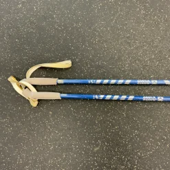 Used Swix SKI OSLO Mens XC Ski Poles Royal Blue 145 cm / 57 in