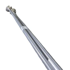 Used Swix TECH LITE 130CM SKI POLES Mens DH Ski Pole Grey 130 cm / 52 in
