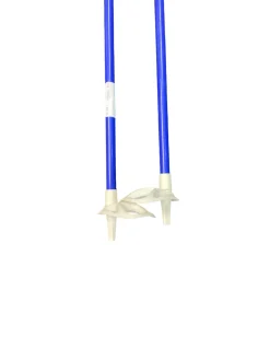 Used Swix TRAIL Mens XC Ski Poles Royal Blue 125 cm / 50 in