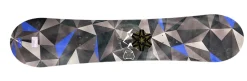 Used SYMBOLIC SNOWBOARD Boys Snowboard Only Black 127 cm