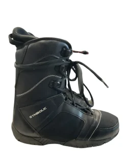 Used SYMBOLIC SZ 11 Mens Snowboard Boots Black Senior 11