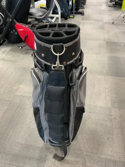 Used SYSTEM GOLF BAG Mens Cart Bag Black