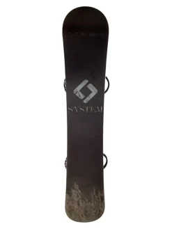 Used SYSTEM MENS BOARD Mens Board/Bindings Black 155 cm