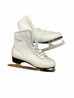 Used SZ 9 FIGURE SKATES WomensFigure Skate White Senior 9