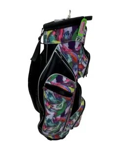 Used Taboo Fashions Lightweight 14-Way Golf Cart Bag - Broken Zipper
