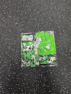 Used TACTIXXS Soccer Goalie Gloves Green 5