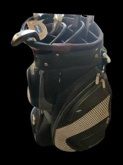 Used Taylormade CALLAWAY/TAYLORMADE/PING Womens Package Set LH Black 10 Piece