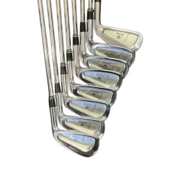 Used TAYLORMADE FORGED 300 8 PIECE IRON SET Mens Complete Set RH 8 Piece