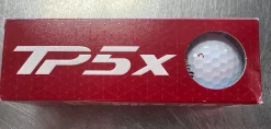 Used Taylormade TP5X 3 Ball - Golf Ball Sleeve